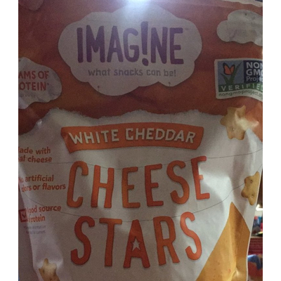 Cheese Stars, White Cheddar