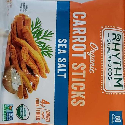 Organic Carrot Sticks Sea Salt