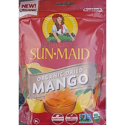 Organic Dried Mango