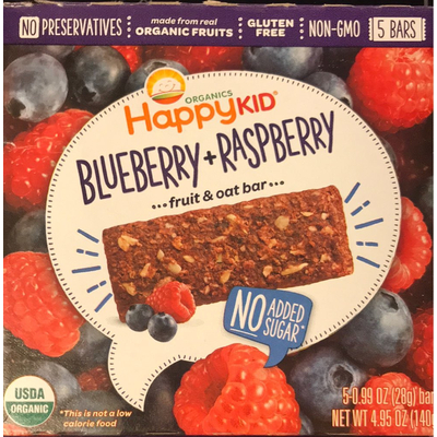 Fruit & Oat Bar, Blueberry & Raspberry