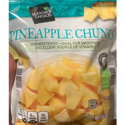 Pineapple Chunks, Unsweetened