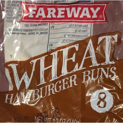 Wheat Hamburger Buns