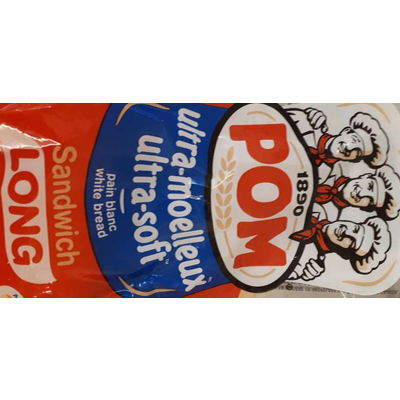 Long Sandwich, Ultra-Soft White Bread