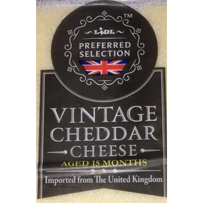 Vintage Cheddar Cheese