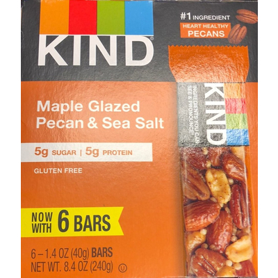 Maple Glazed Pecan & Sea Salt
