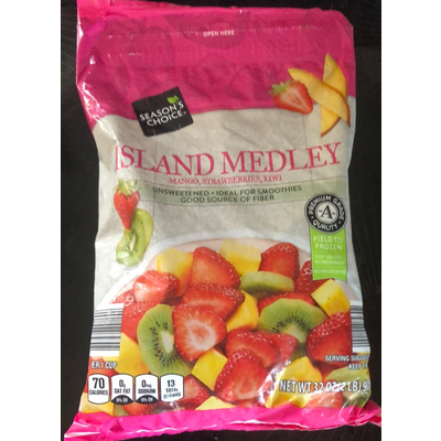 Island Medley Mango, Strawberry, Kiwi