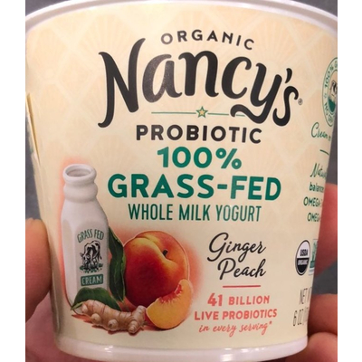 Whole Milk Yogurt, Ginger Peach