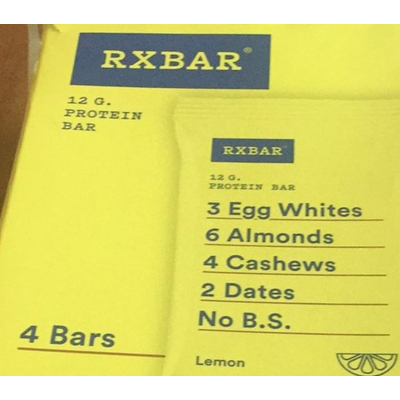 Protein Bar, Lemon