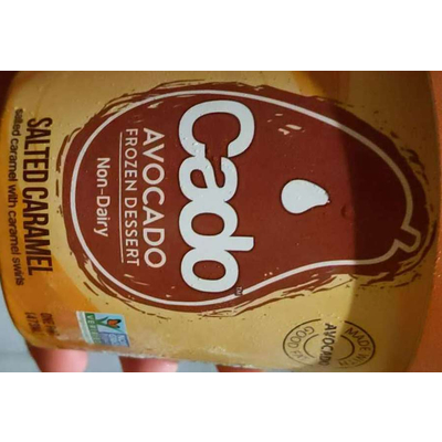 Avocado Frozen Dessert, Non-Dairy Salted Caramel Flavor