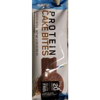 Protein Cake Bites, Chocolate Birthday Cake