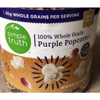 Purple Popcorn, Whole Grain