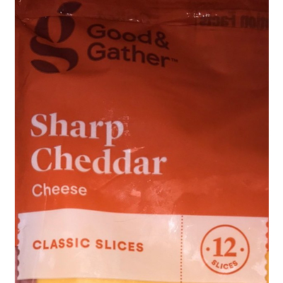Sharp Cheddar Cheese Classic Slices