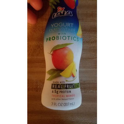 Yogurt Smoothie with Probiotics, Tropical Mango