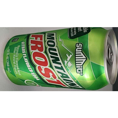 Mountain Frost Citrus Flavored Soda