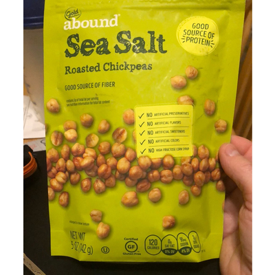 Sea Salt, Roasted Chickpeas