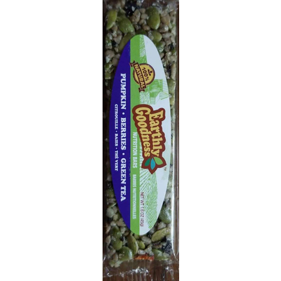 Nutrition Bars, Pumpkin, Berries, Green Tea