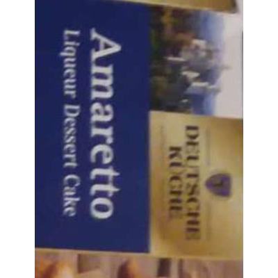 Amaretto, Liqueur Dessert Cake