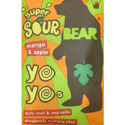 Super Sour Bear, Mango & Apple