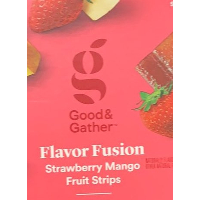 Flavor Fusion, Strawberry Mango Fruit Strips