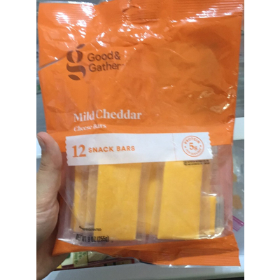 Cheese Bites Snack Bars, Mild Cheddar