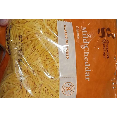 Mild Cheddar Cheese Classic Shredded