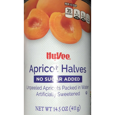 Apricot Halves No Sugar Added