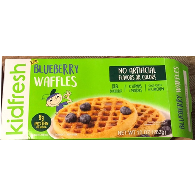 Waffles, Blueberry