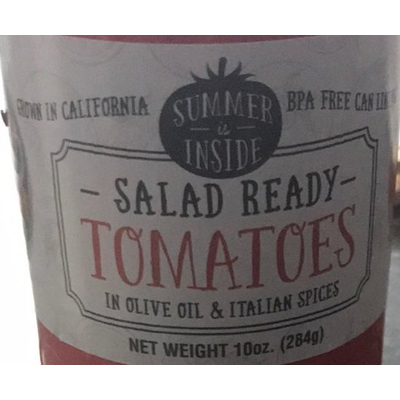 Salad Ready Tomatoes, in Olive Oil & Italian Spices