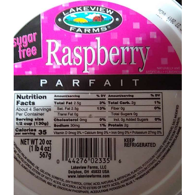Raspberry Parfait