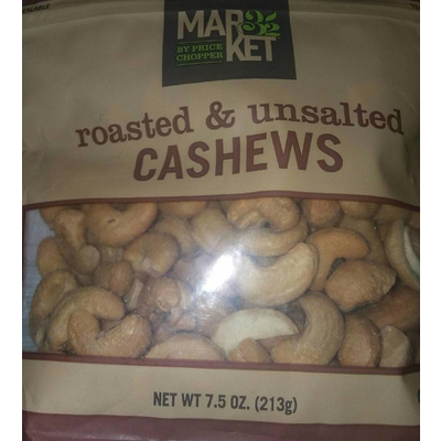 Cashews, Roasted & Unsalted