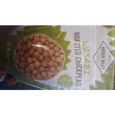 Roasted Chickpeas, Wasabi