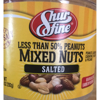 Mixed Nuts, Salted