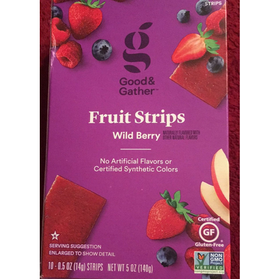 Fruit Strips, Wild Berry