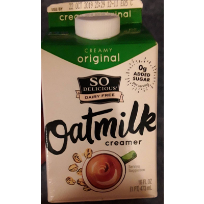Oatmilk Creamer, Creamy Original