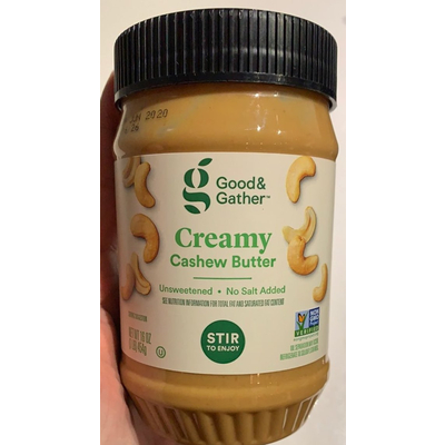 Creamy Cashew Butter