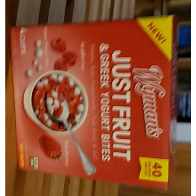 Just Fruit & Greek Yogurt Bites, Raspberries, Strawberries
