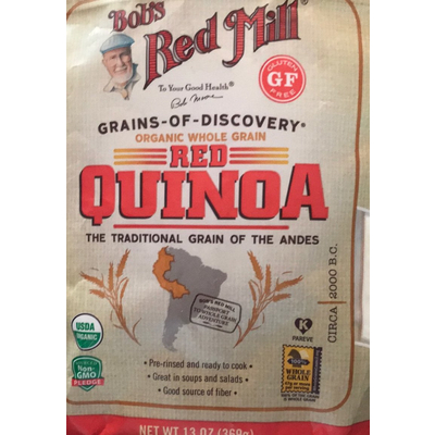 Organic Whole Grain Red Quinoa