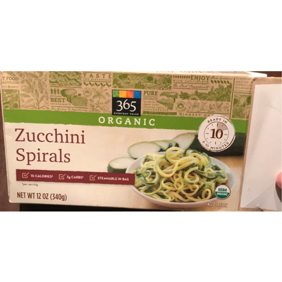 Zucchini Spirals