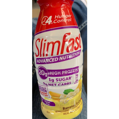 Meal Replacement Shake, Bananas & Cream