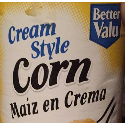 Corn, Cream Style
