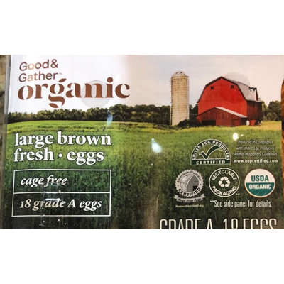 Fresh Eggs, Large Brown