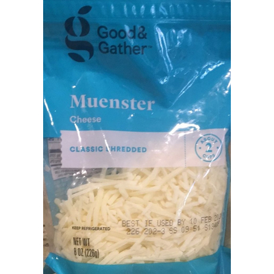 Muenster Cheese Classic Shredded