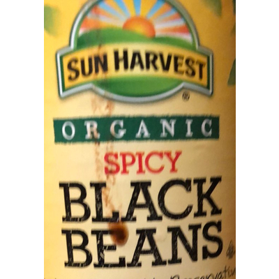 Spicy Black Beans, Organic
