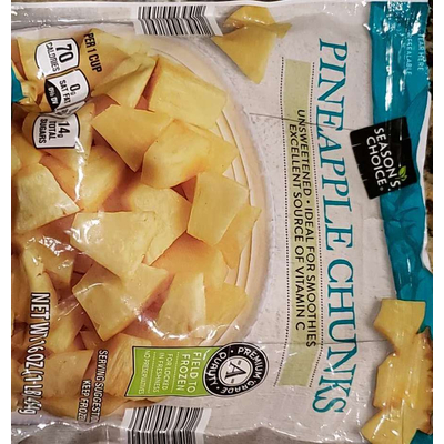 Pineapple Chunks, Unsweetened