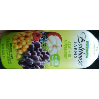 100% Fruit Juice, Acai plus 10 Superblend