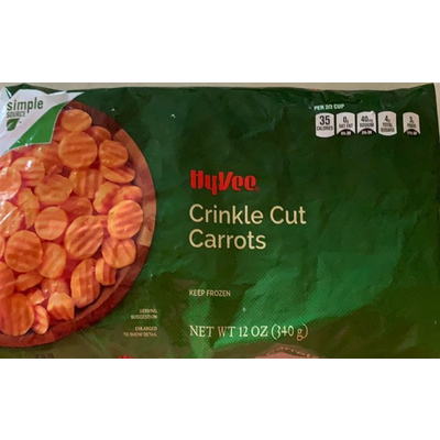 Crinkle Cut Carrots