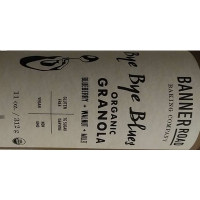 Organic Granola Blueberry Plus Walnut Plus Millet