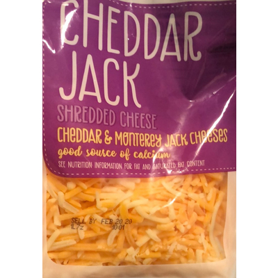 Shredded Cheese Cheddar Jack