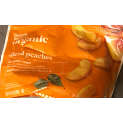 Diced Peaches