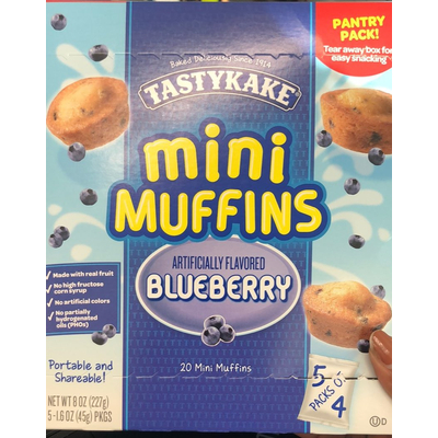 Mini Muffins Blueberry